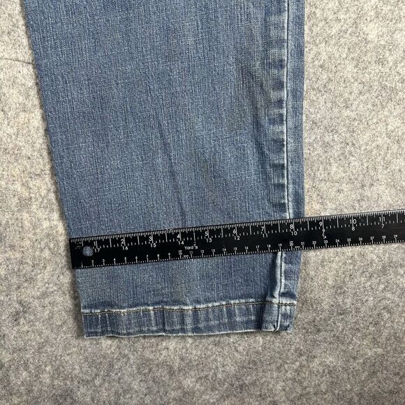 Prana Jeans Mens 32X32 Medium Wash Straight Leg Outdoor Workwear Denim - Picture 7 of 10